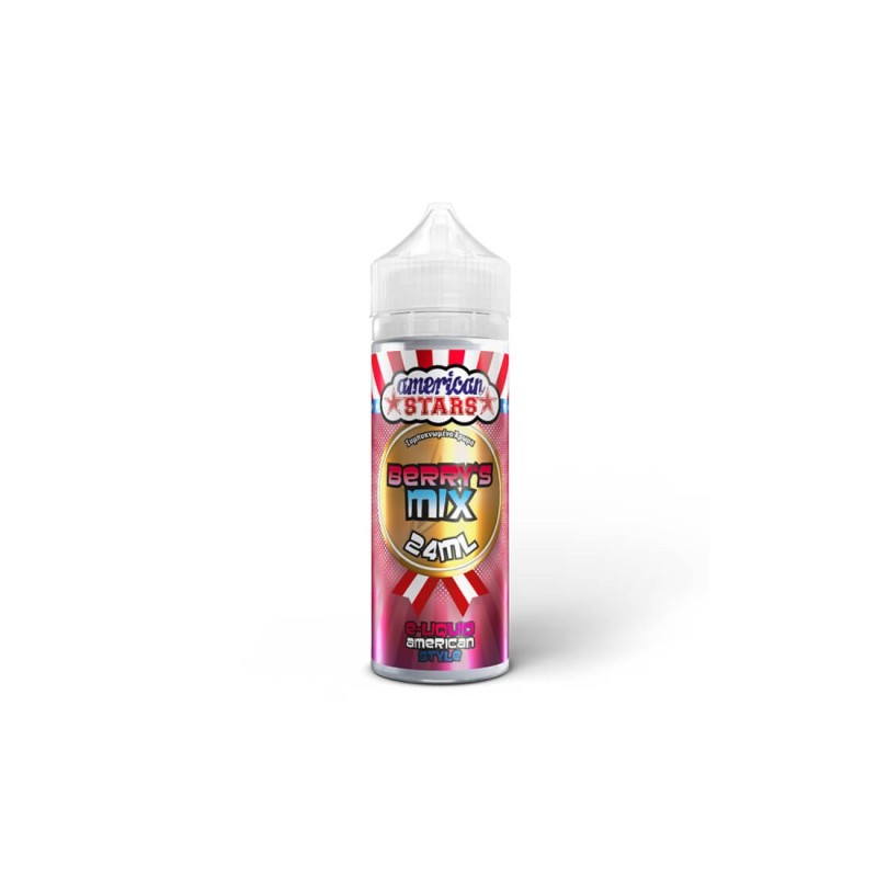 American Stars Berry`s Mix Flavour Shot 24/120ml American Stars Berry`s Mix Flavour Shot 24/120ml