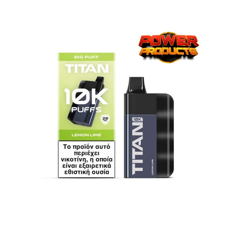 TITAN Lemon Lime 8x2ml 20mg TITAN Lemon Lime 8x2ml 20mg