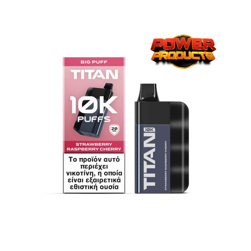 TITAN Strawberry Raspberry Cherry 8x2ml 20mg TITAN Strawberry Raspberry Cherry 8x2ml 20mg