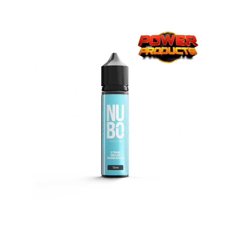 Nubo Straw Melon Bubblegum Flavour Shot 15/60ml Nubo Straw Melon Bubblegum Flavour Shot 15/60ml