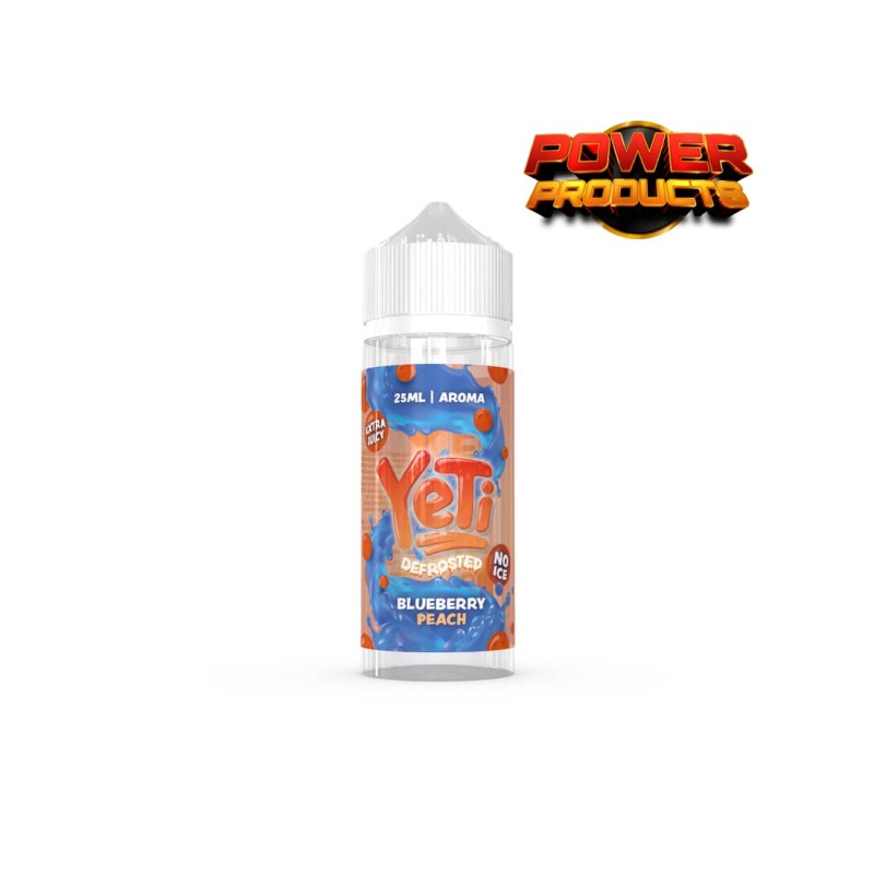 Yeti Defrosted Blueberry Peach Flavour Shot 25/120ml