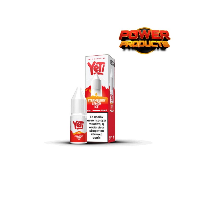 Yeti Summit Strawberry Lemon Ice 10ml 20mg Yeti Summit Strawberry Lemon Ice 10ml 20mg