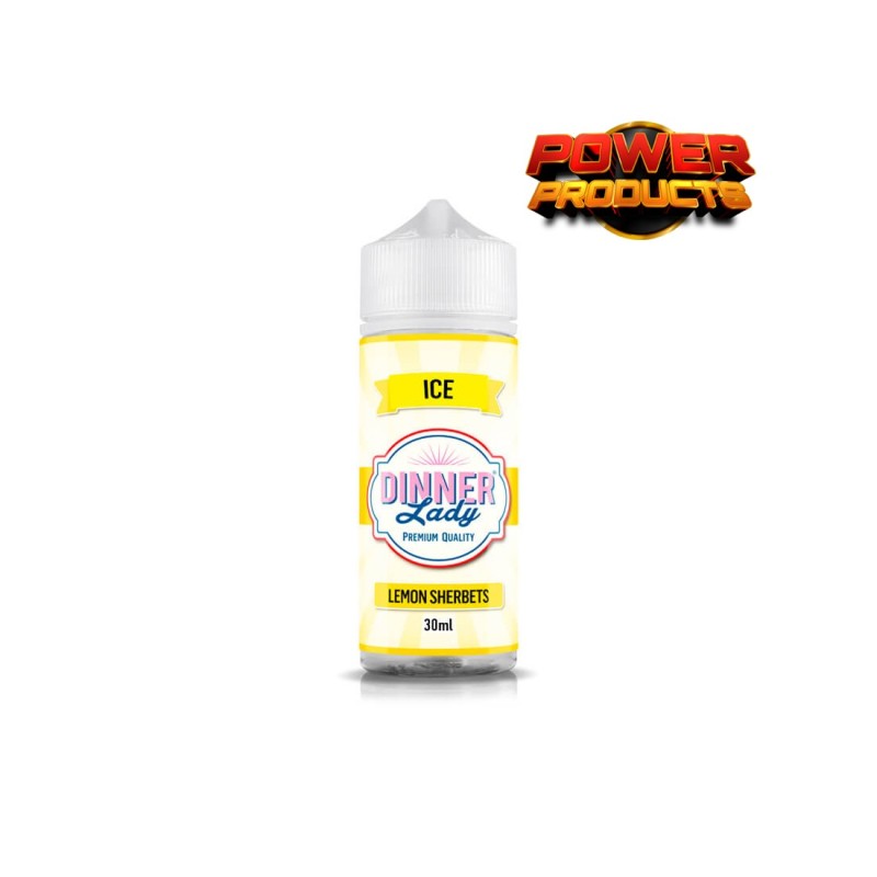 Dinner Lady Lemon Sherbets Ice Flavour Shot 30/120ml Dinner Lady Lemon Sherbets Ice Flavour Shot 30/120ml