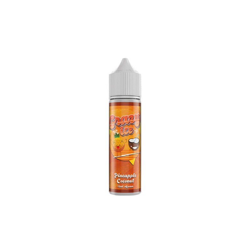 Steam City Crazy Ice Pineapple Coconut Flavour Shot 10/60ml