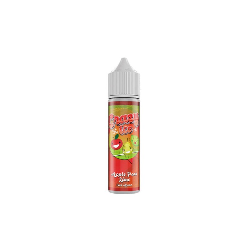 Steam City Crazy Ice Apple Pear Lime Flavour Shot 10/60ml
