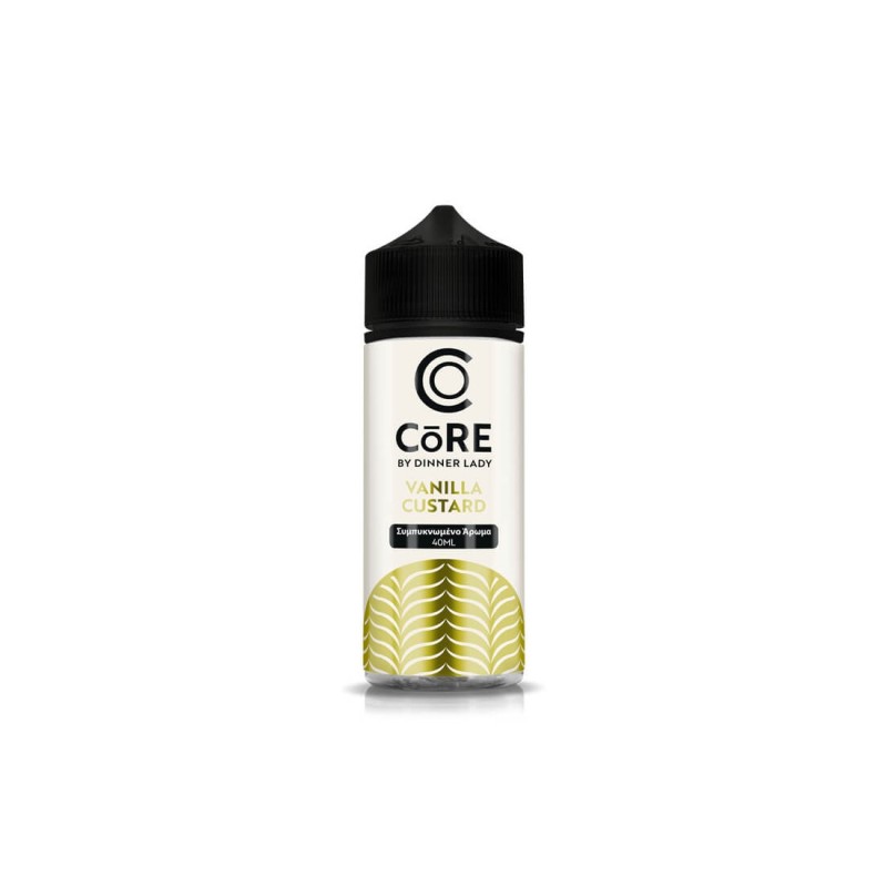 Dinner Lady Core Vanilla Custard Flavour Shot 40/120ml Dinner Lady Core Vanilla Custard Flavour Shot 40/120ml