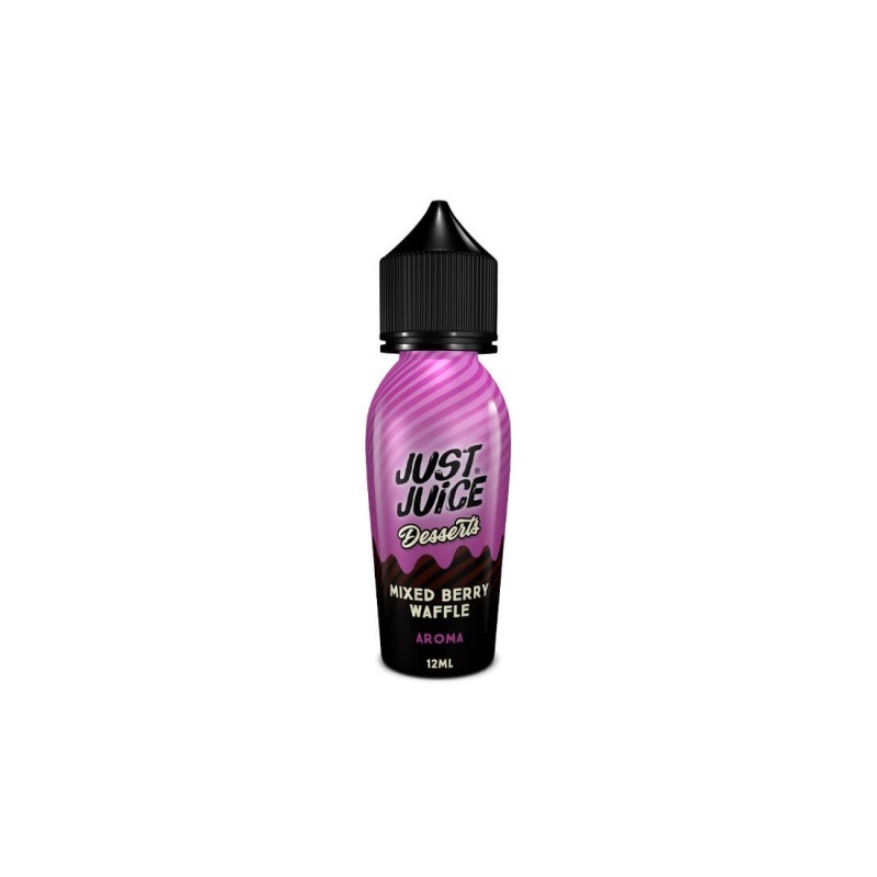 Just Juice Desserts Mixed Berry Waffle Flavour Shot 12/60ml Just Juice Desserts Mixed Berry Waffle Flavour Shot 12/60ml
