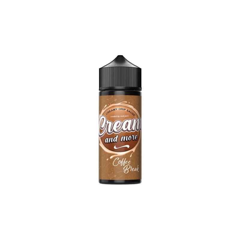 Mad Juice Cream And More Coffee Break Flavour Shot 24/120ml Mad Juice Cream And More Coffee Break Flavour Shot 24/120ml
