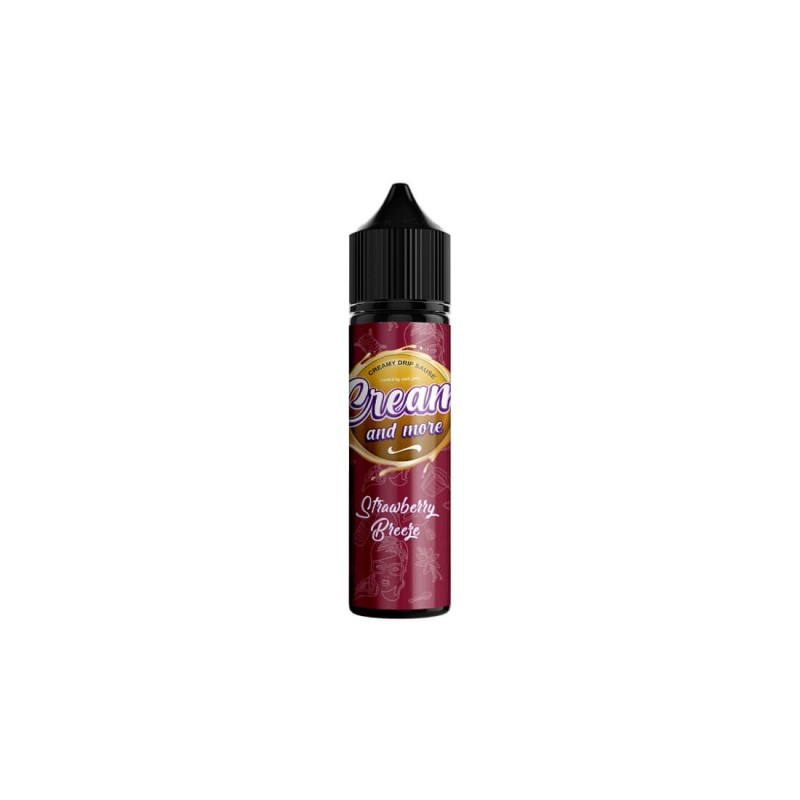 Mad Juice Cream and More Strawberry Breeze Flavour Shot 12/60ml