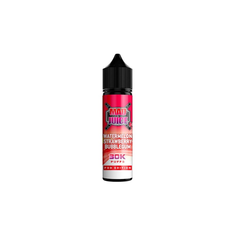 Mad Juice Pod Edition Watermelon Strawberry Bubblegum Flavour Shot 12/60ml