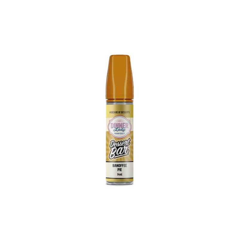 Dinner Lady Dessert Bar Banoffee Pie Flavour Shot 14/60ml Dinner Lady Dessert Bar Banoffee Pie Flavour Shot 14/60ml