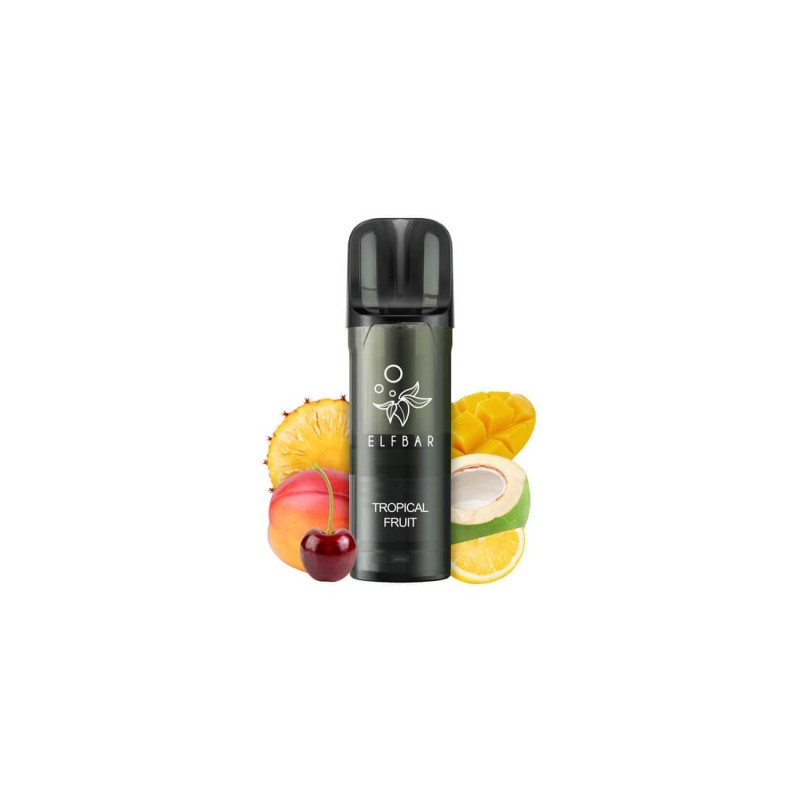 Elfbar Elfa Pro V2 Prefilled Pod Tropical Fruit 2ml 20mg Elfbar Elfa Pro V2 Prefilled Pod Tropical Fruit 2ml 20mg