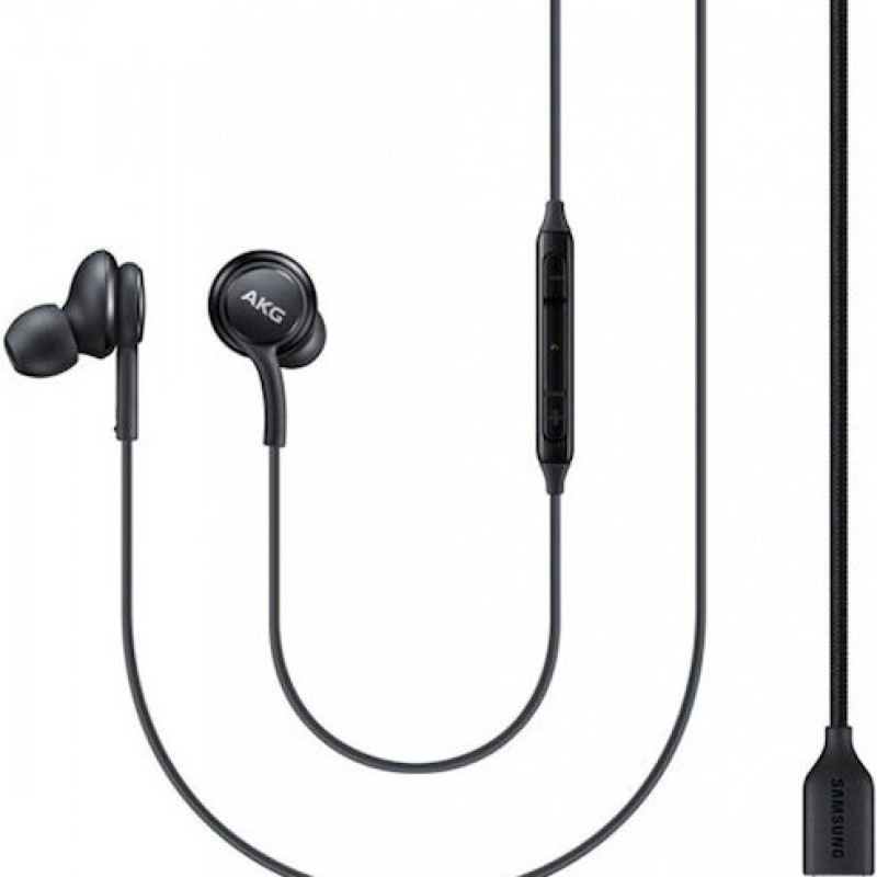 Samsung EO-IC100 In-ear Handsfree Ακουστικά με Βύσμα USB-C Μαύρο