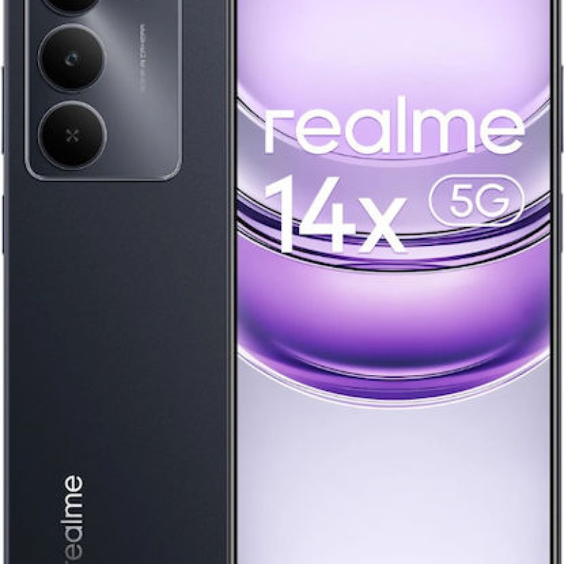 Realme 14X 5G Dual SIM (8/256GB) Carbon Black