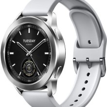 Xiaomi Watch S3 Aluminium 47mm Αδιάβροχο με Παλμογράφο,εκθεσιακο