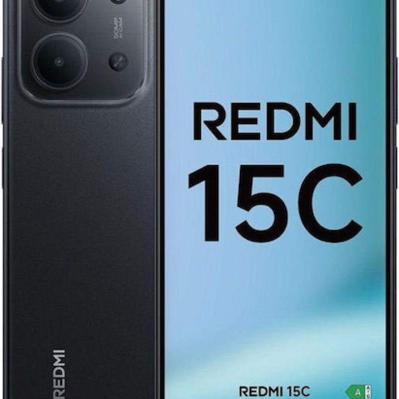 Xiaomi Redmi 15C Dual SIM (4/128GB) Midnight Black,εκθεσιακο Xiaomi Redmi 15C Dual SIM (4/128GB) Midnight Black,εκθεσιακο