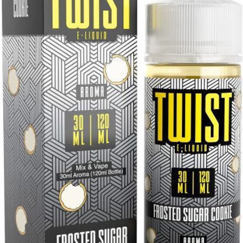 Twist Frosted Sugar Cookie 30ml/120ml (Μπισκότο Βουτύρου, Βανίλια & Ζάχαρη) (Flavour Shots) Twist Frosted Sugar Cookie 30ml/120ml (Μπισκότο Βουτύρου, Βανίλια & Ζάχαρη) (Flavour Shots)